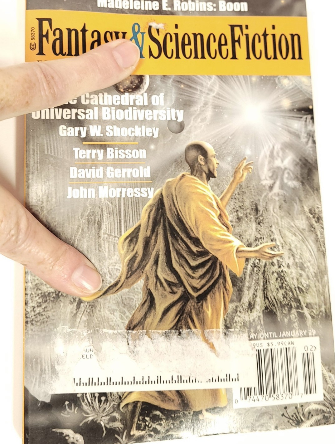 The Magazine of Fantasy & Science Fiction 2006 Lot of 8