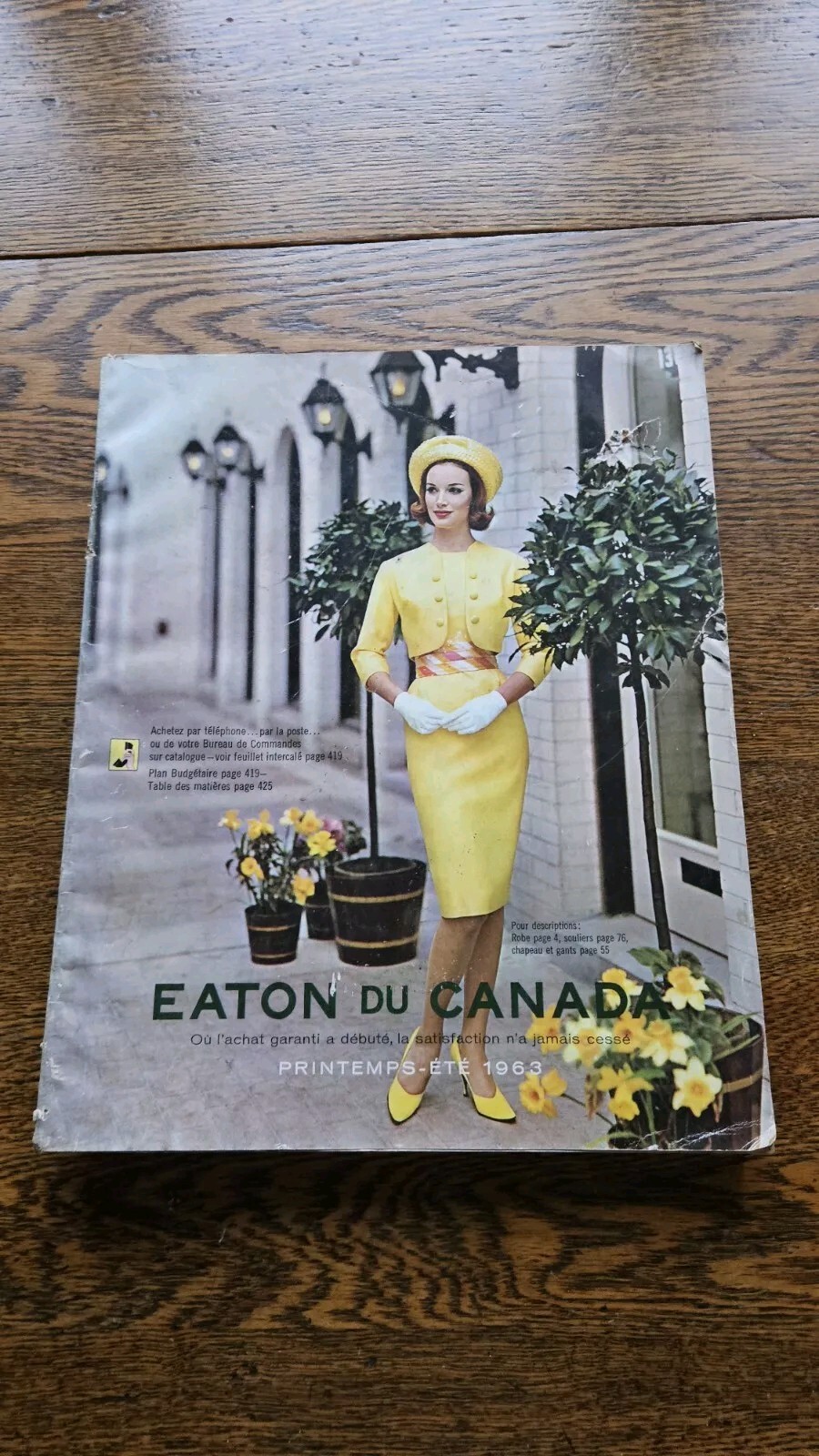Vintage 1963 Eaton French Catalog 428 pages