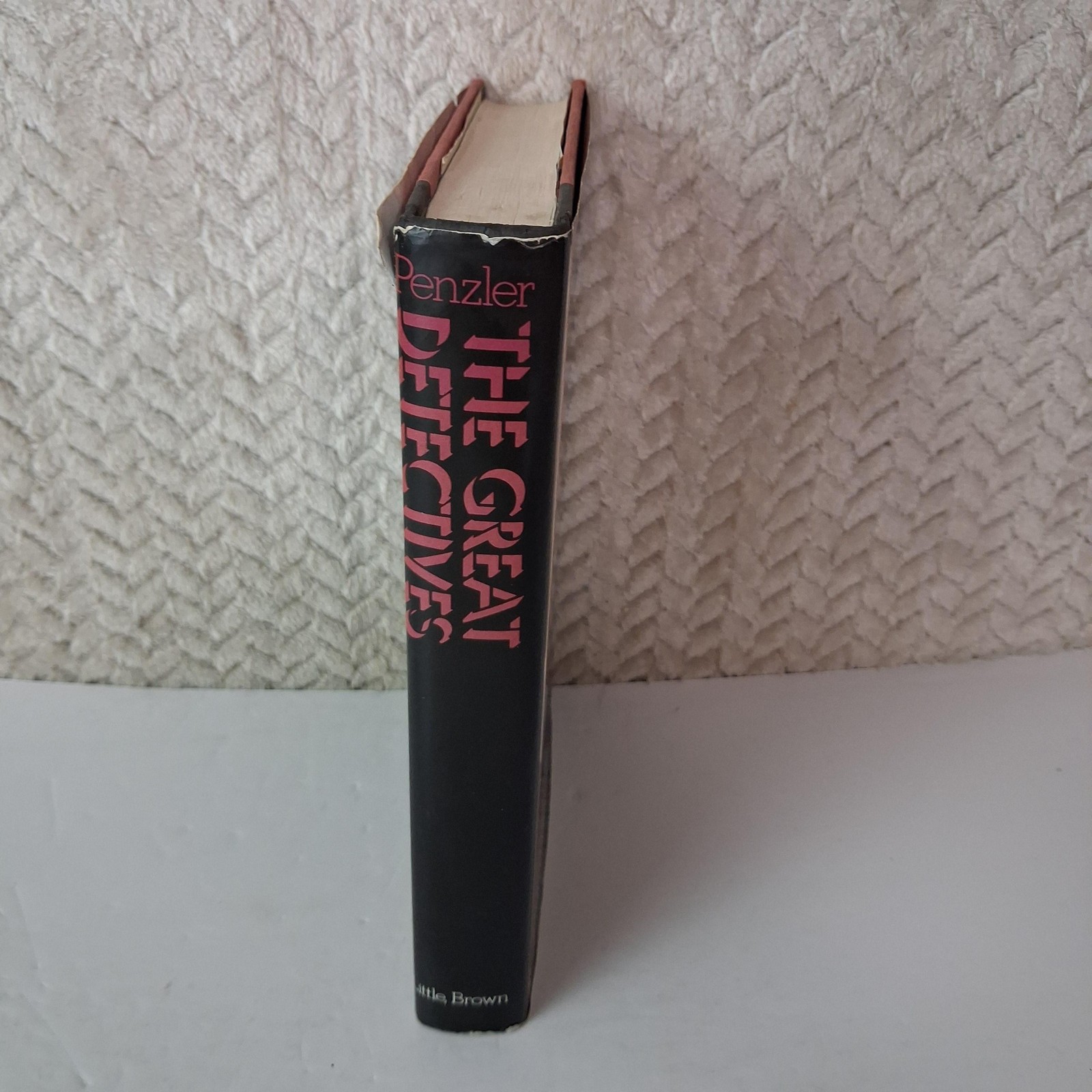 Vintage The Great Detectives Otto Penzler Little Brown Black HC DJ USA