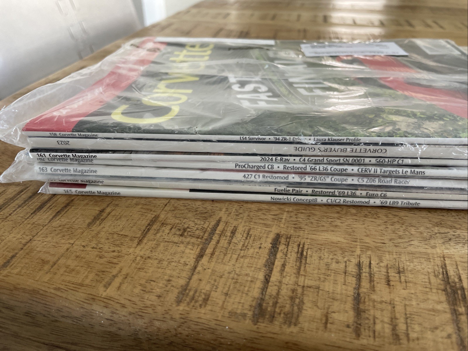 Corvette Magazine LOT of 7 2023 JANUARY JUNE JULY SEPT. OCT. DEC. +