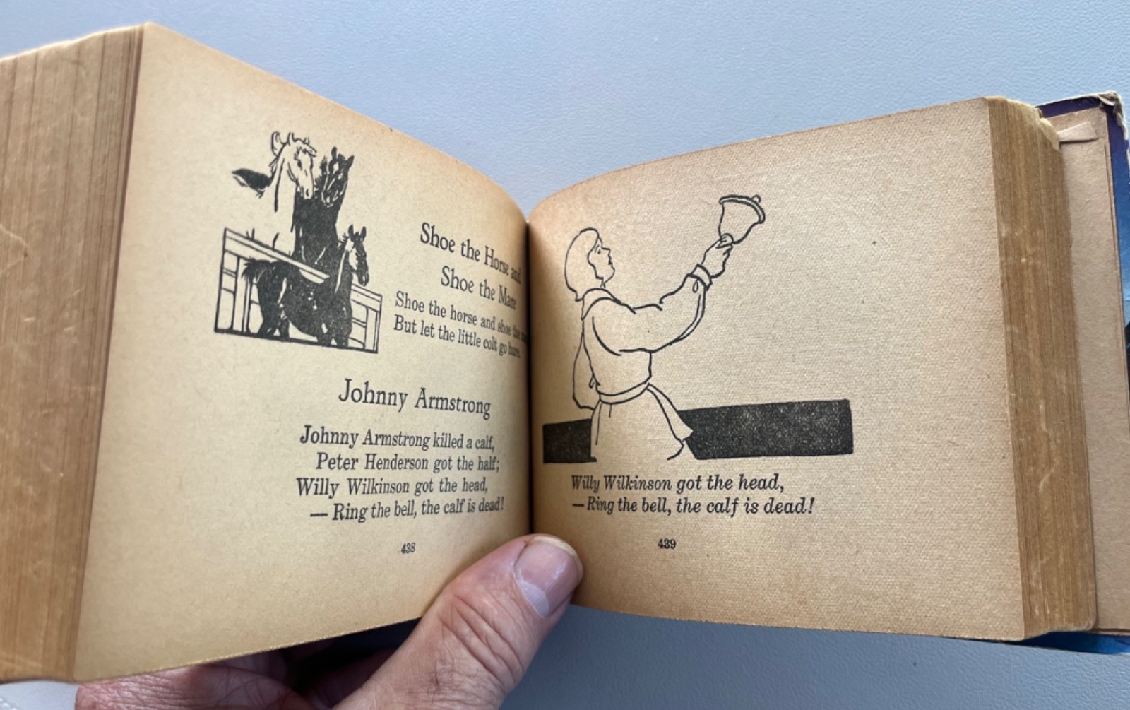 Big Little Mother Goose Hardcover, Super Rare 576 pages, complete Very Good!