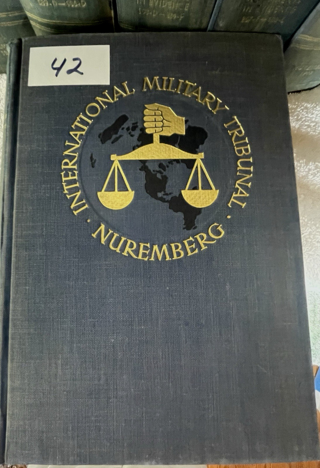 Complete Set Nuremberg Trial War Criminals The International Military Tribunal