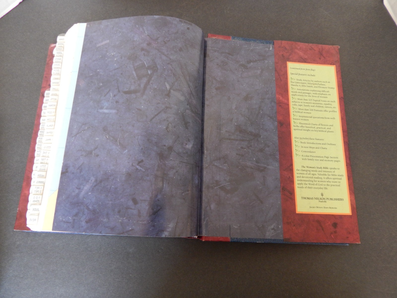 Woman’s Study Bible NKJV by Thomas Nelson Pub. (HBDJ 1995)