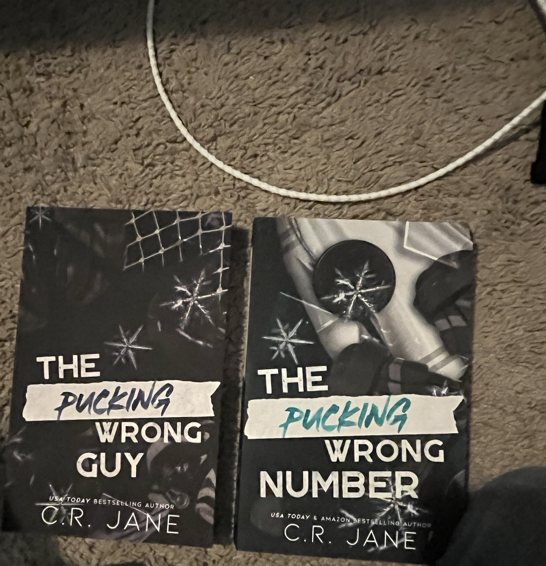 C. R. Jane The Pucking Wrong Number & The Pucking Wrong Guy Paperback Romance