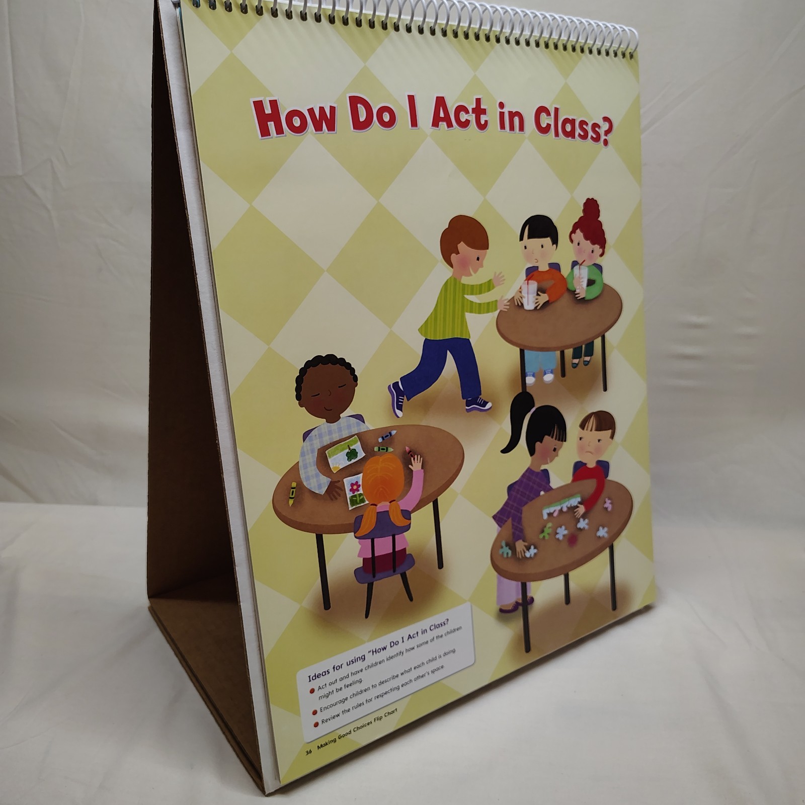 McGraw Hill Making Good Choices Social Emotional Flip Chart + Wheels Wings Book