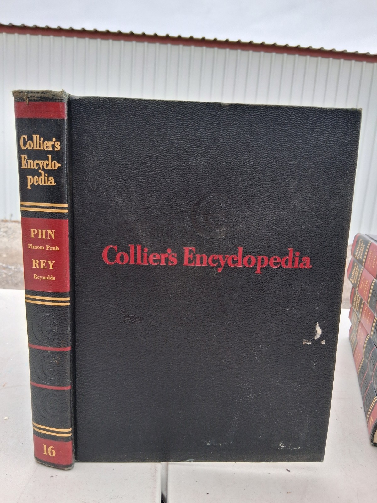 1957 Collier’s Encyclopedia Volume 1 – 20 Complete Set, See Photos