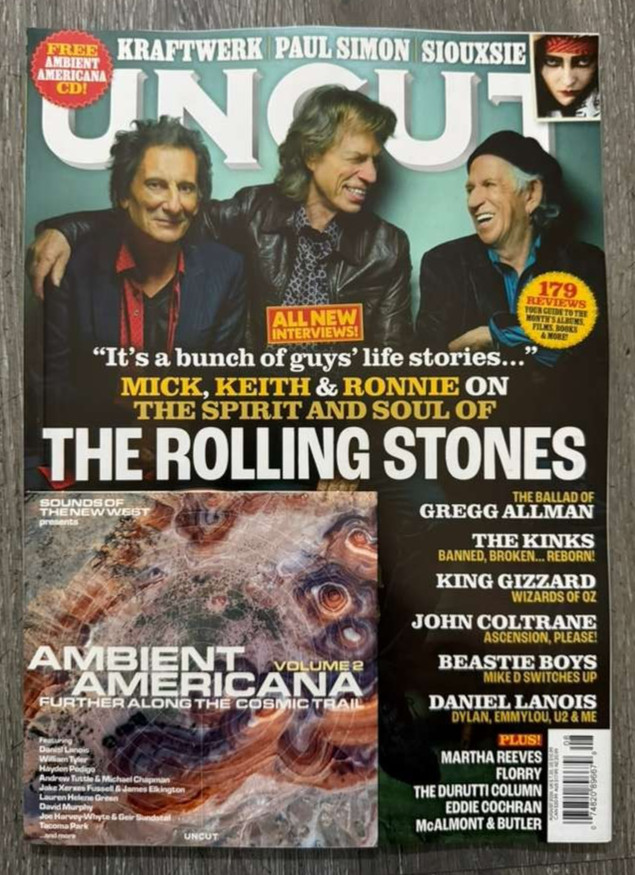 UNCUT MAGAZINE – UK – AUGUST 2026 – THE ROLLING STONES- CD – BRAND NEW