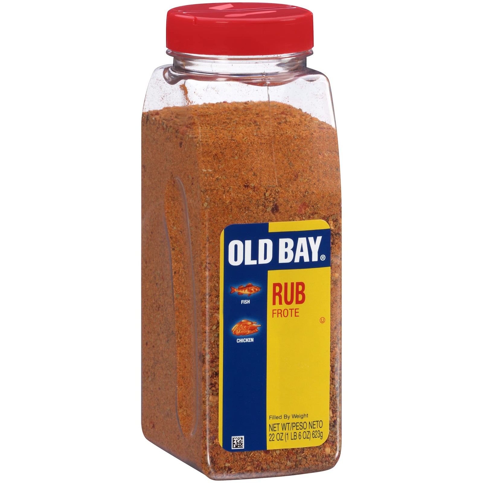 OLD BAY Rub, 22 oz – One 22 Ounce Container 22 (Pack of 1), Rub 22 Oz
