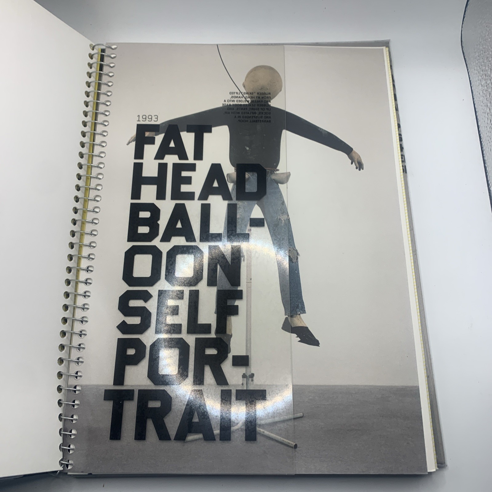 Tim Hawkinson-Nyehaus art book Foundation ltd ed 522/2000