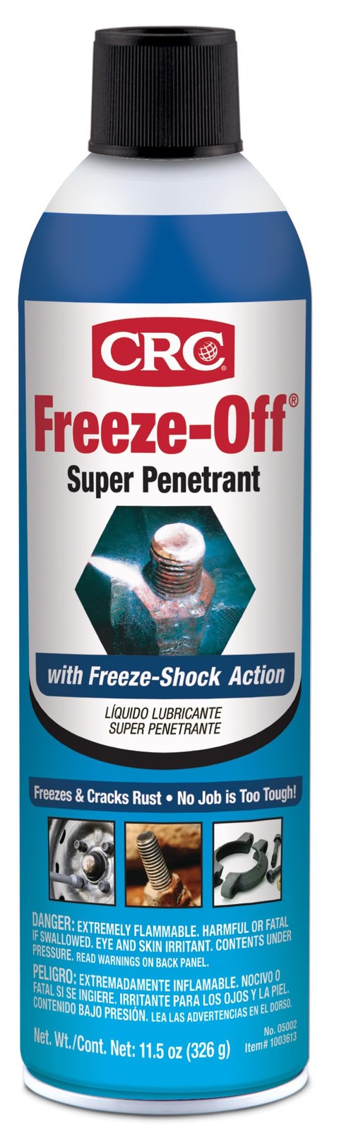 CRC Freeze-Off Super Penetrant 11.5 oz Aerosol Rust Remover Spray 05002