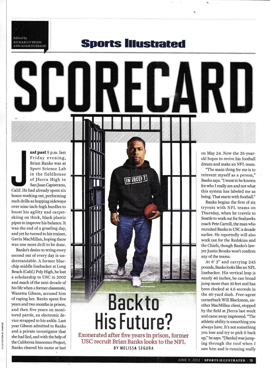 Sports Illustrated Magazine Josh Hamilton Manny Pacquiao Jonathan Quick 2013