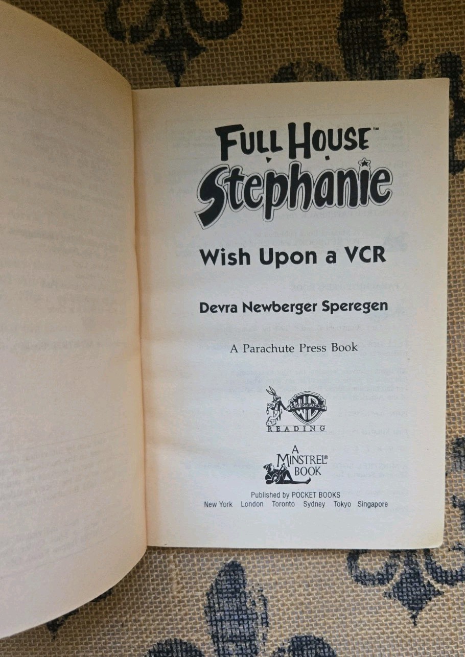 90s Full House TV Show Teen Book Lot – Stephanie and Michelle