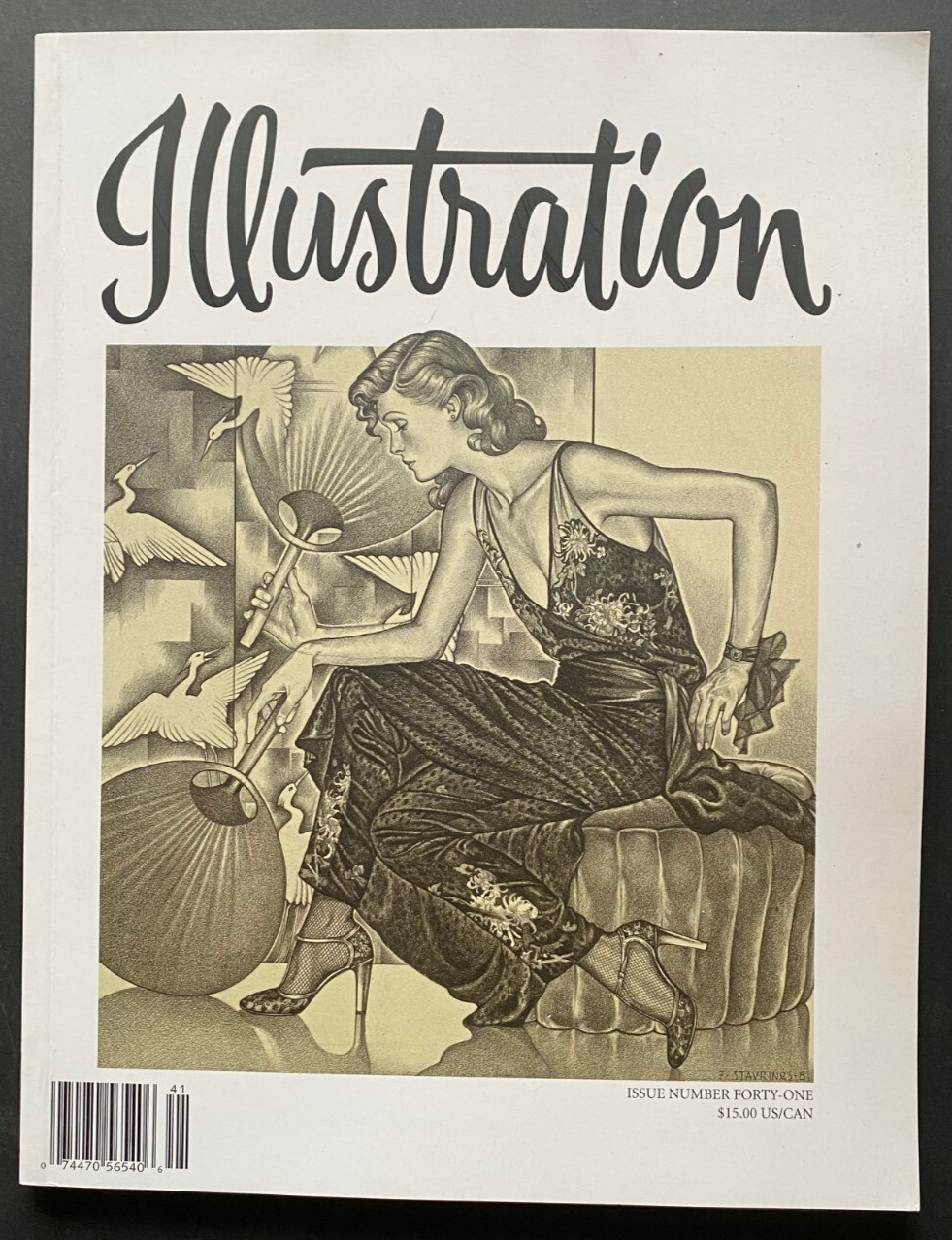 2013 ILLUSTRATION NUMBER 41 *BRAND NEW* 44 NORMAN LINDSAY PLATES FREE EXPR W/W