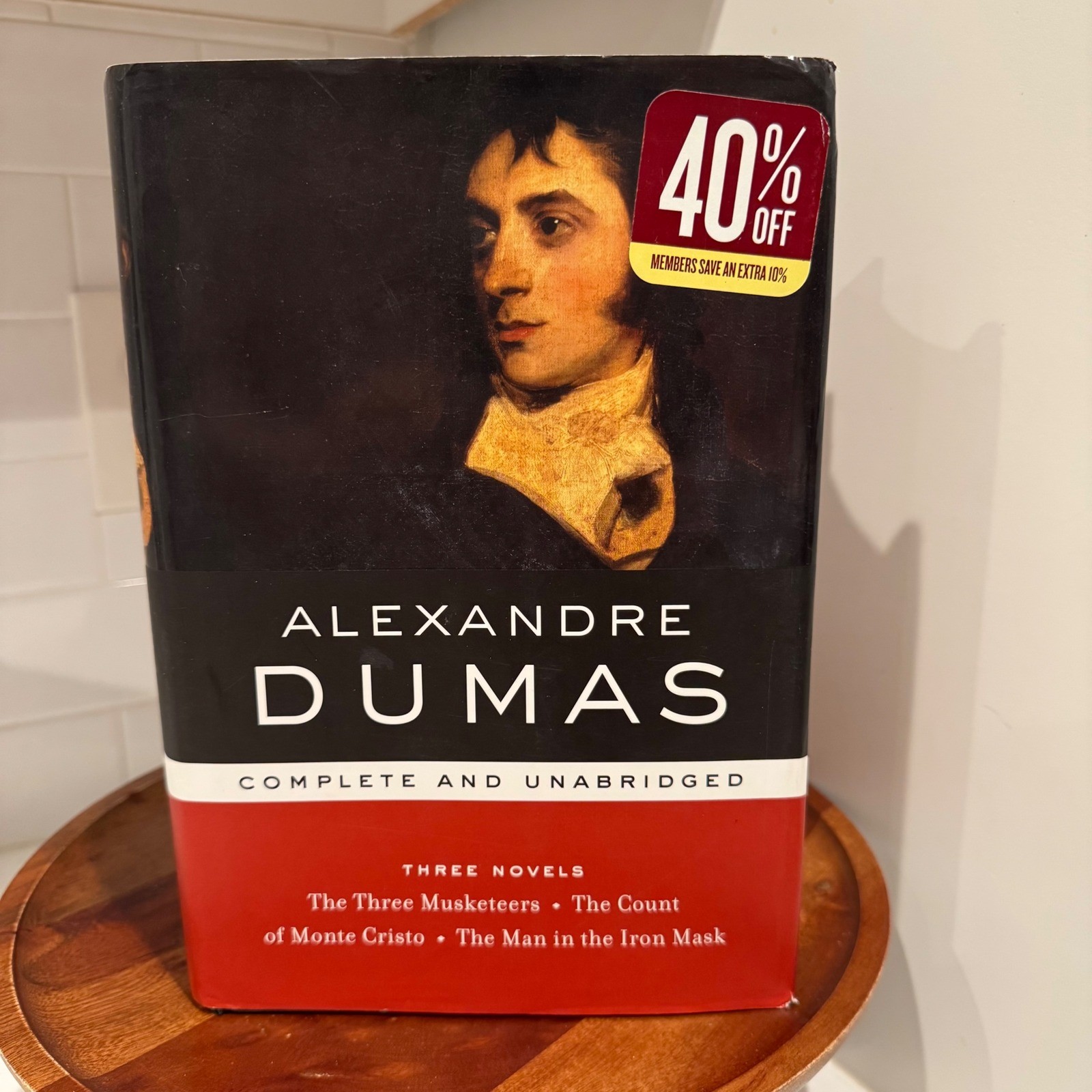 Alexandre Dumas Three Novels Barnes Noble Library of Essential Writers Hardcover