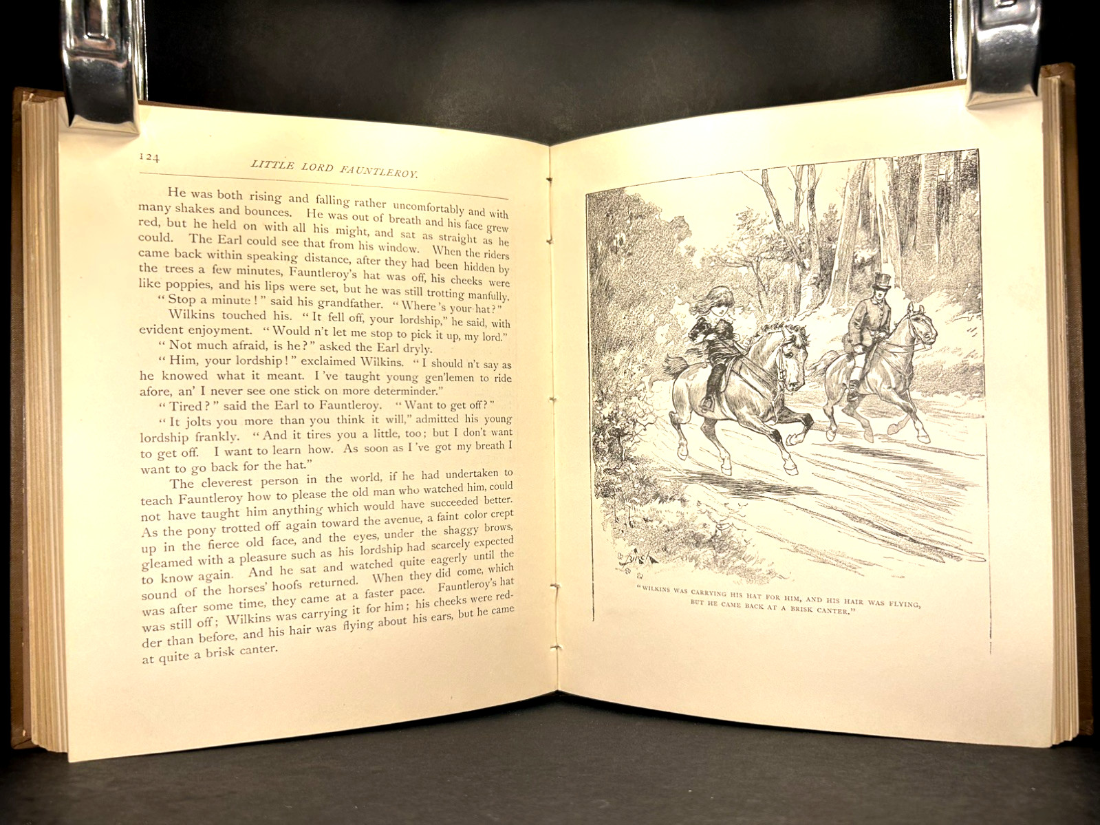 Antique Christian LITTLE LORD FAUNTLEROY- Burnett FINE BINDING Children ILL 1887