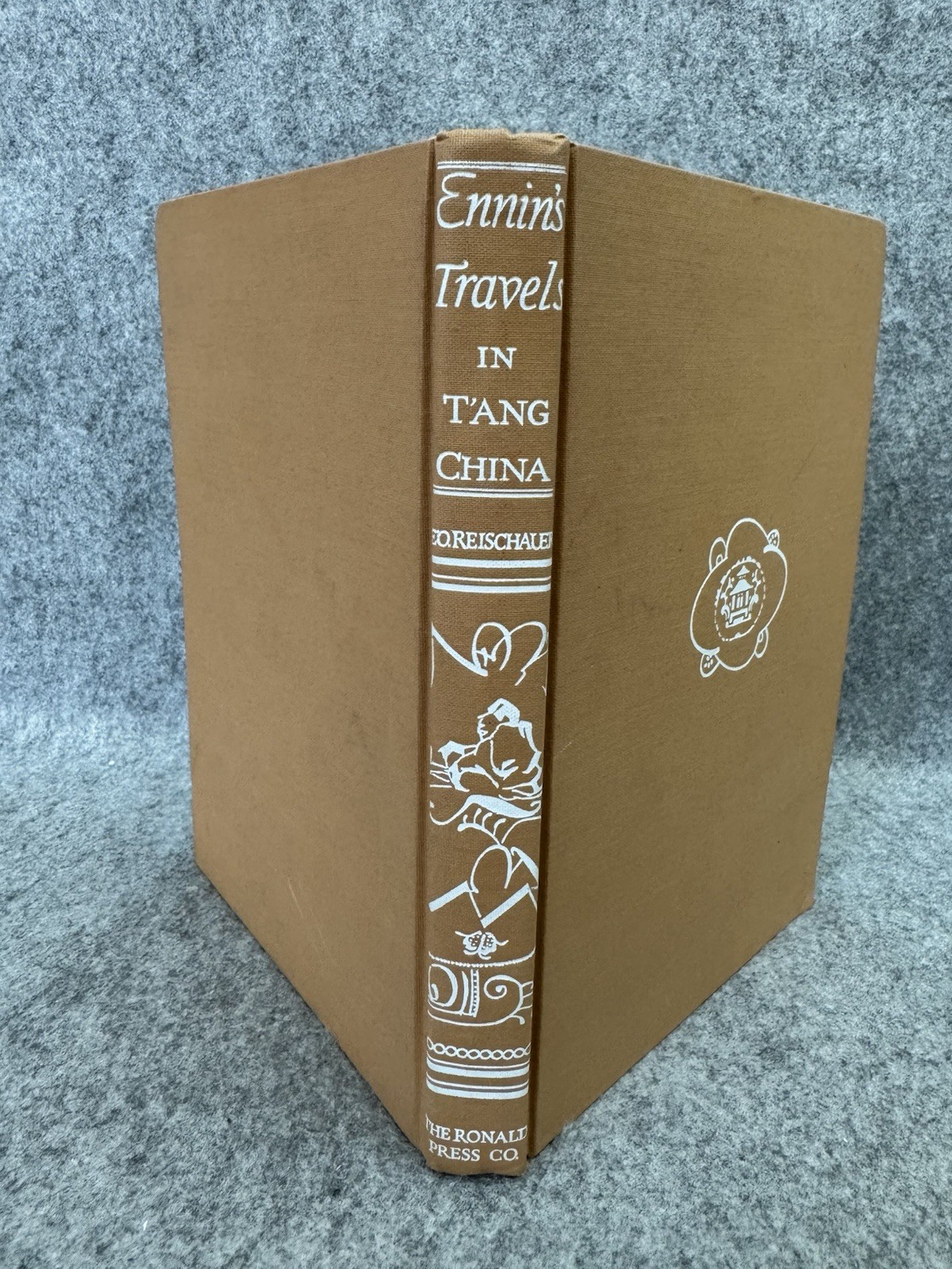 1955 Ennin’s Travels in T’ang China Edwin O Reischauer Hardcover