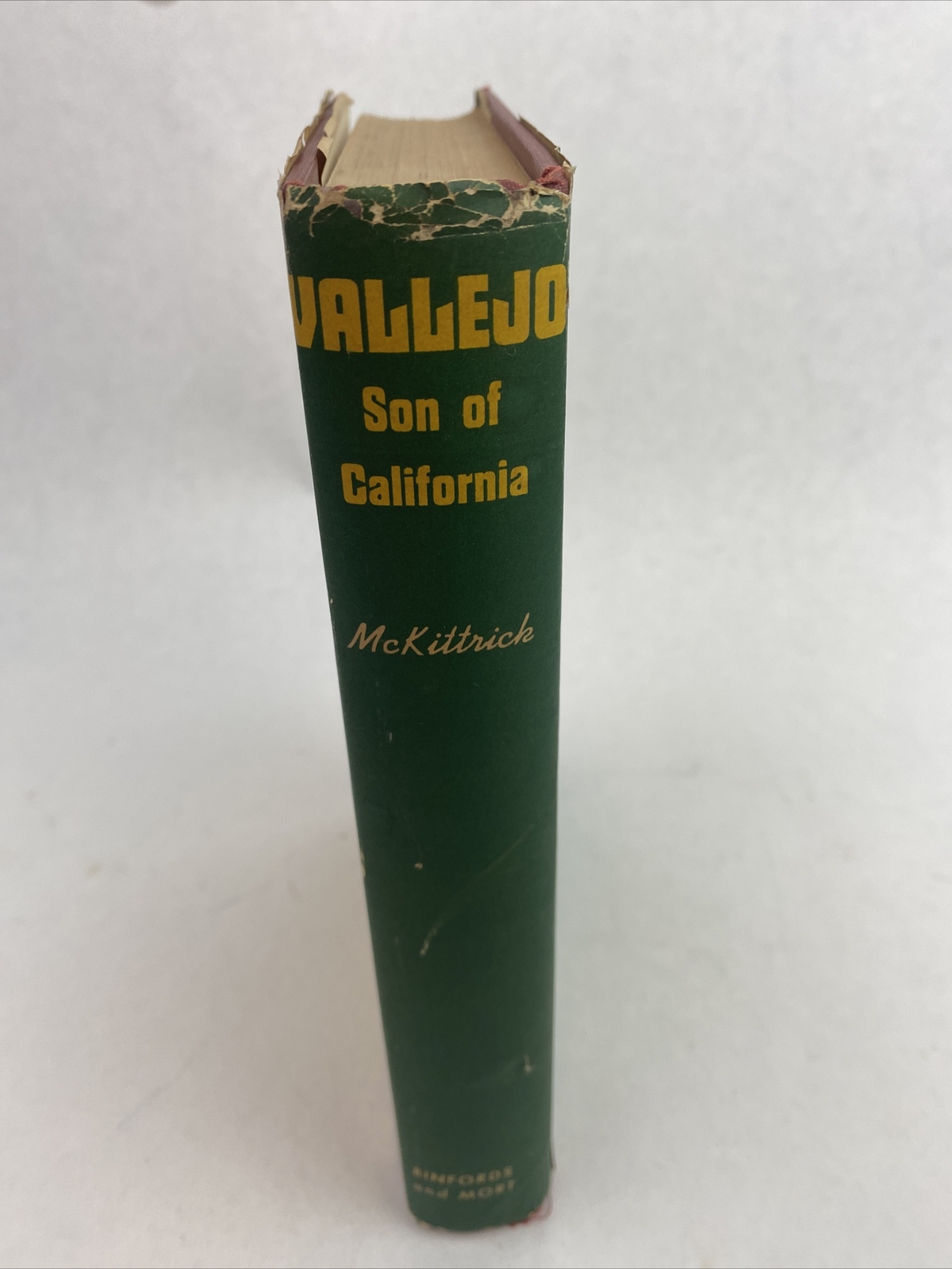 Vintage 1944 GENERAL M. G. VALLEJO Son Of California History Old California CA