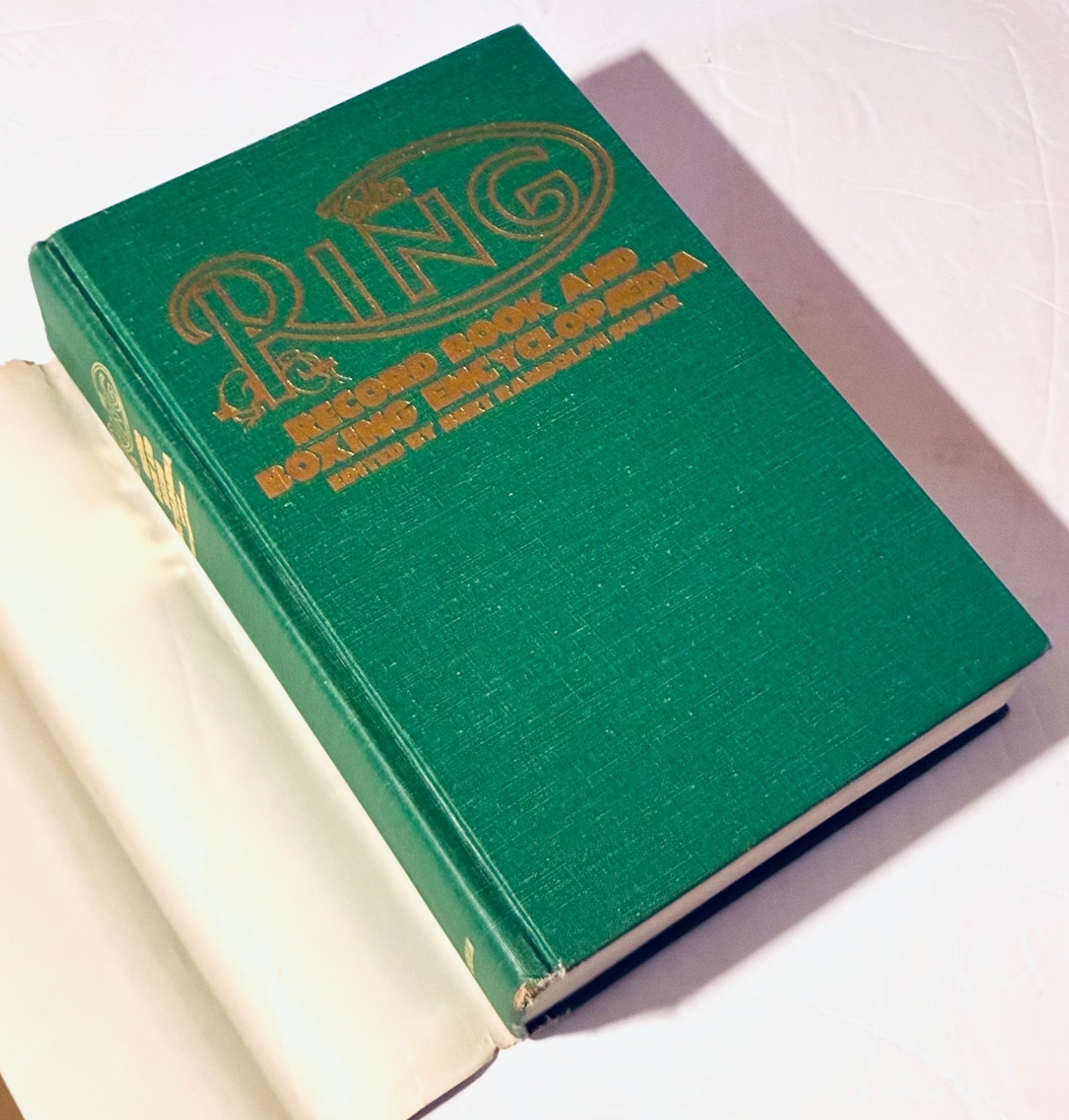 The RING Record Book and Boxing Encyclopedia 1981 hardcover w dj