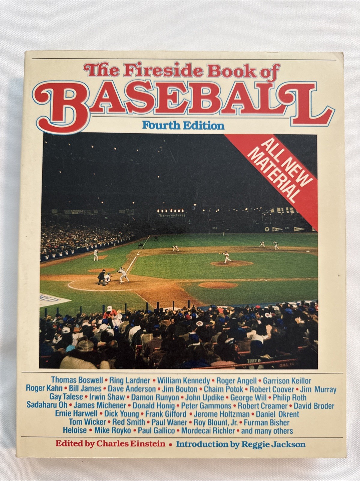 Vintage-Fireside Book of Baseball 4 Volumes-Edited by Charles Einstein-HC Books