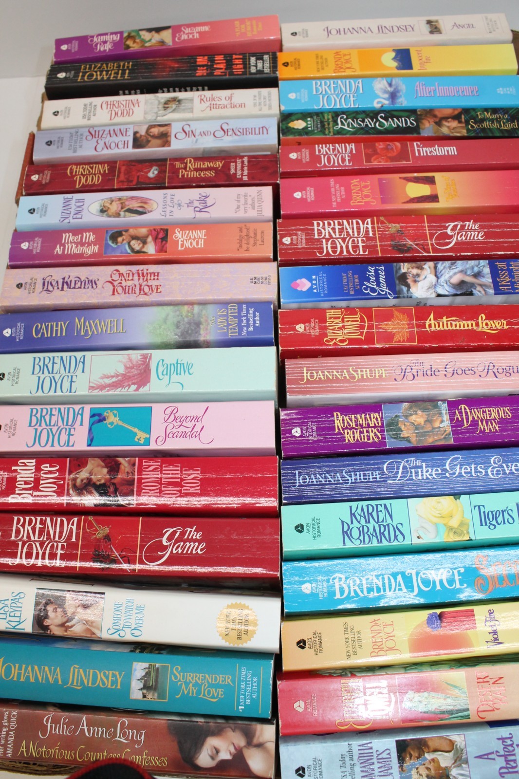 Random Lot of 15 Historical Romances by Publisher – AVON ZEBRA BANTAM MIXED