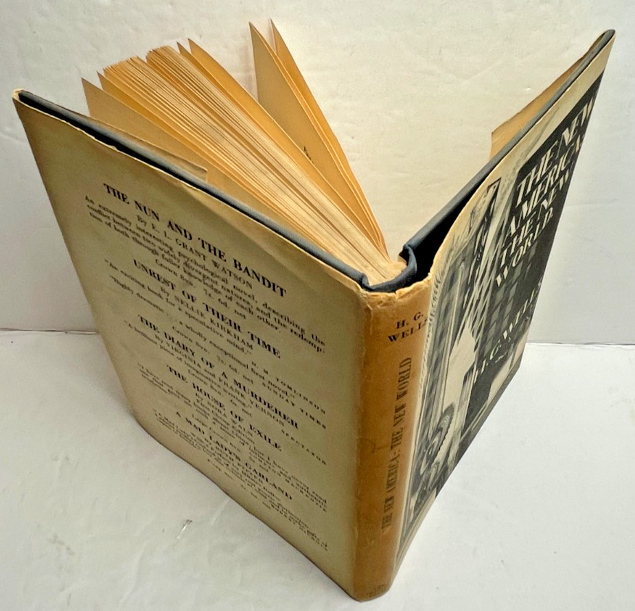H G Wells / The New America: The New World, United Kingdom 1st Edition 1935