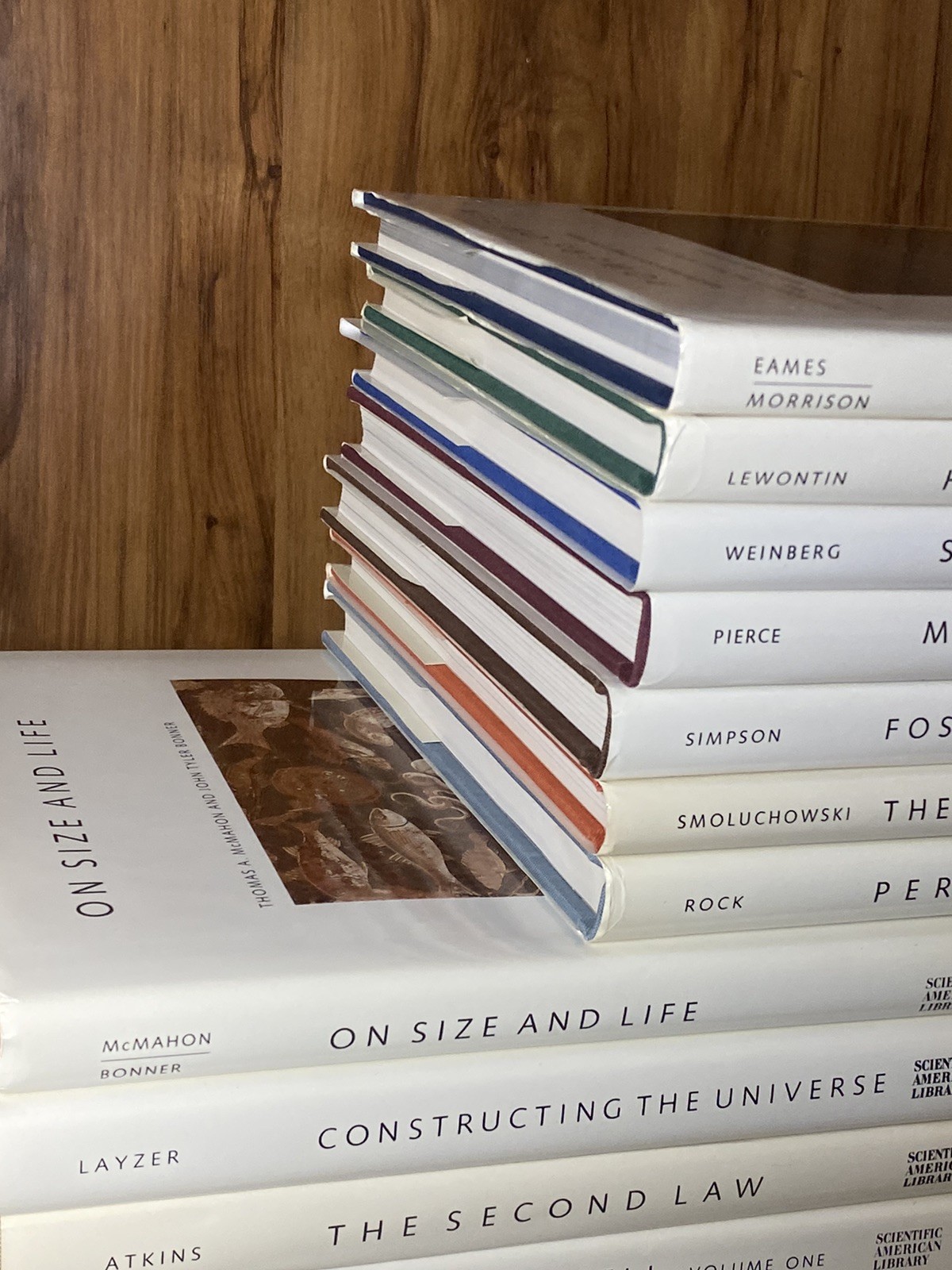 SCIENTIFIC AMERICAN LIBRARY Series Hard Cover Books With Dust Jackets Lot of 59