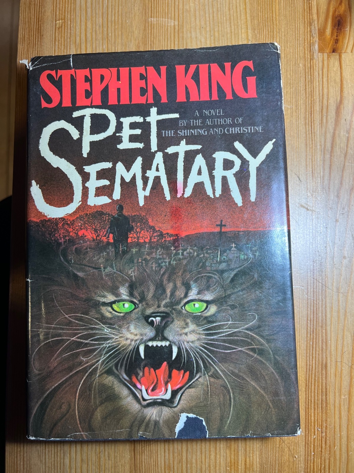 Stephen King Pet Sematary 1983 Doubleday First Edition HC DJ