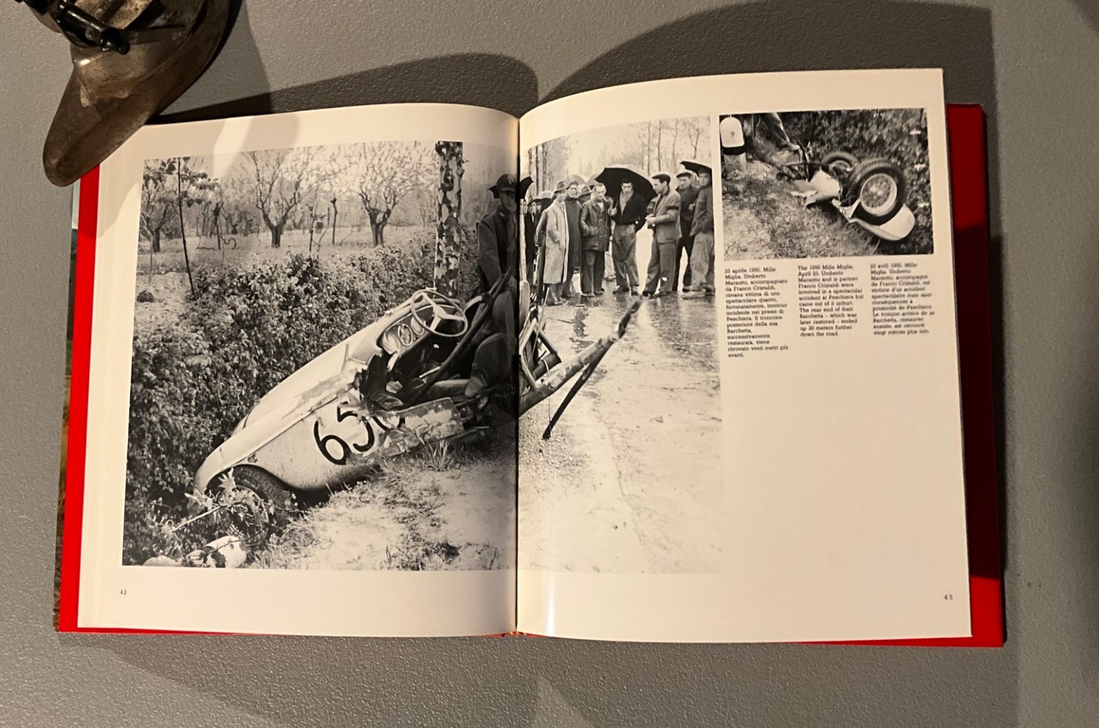 Ferrari 166 MM Barchetta by Bianchi Anderloni & Moretti | 1991 | Hardcover