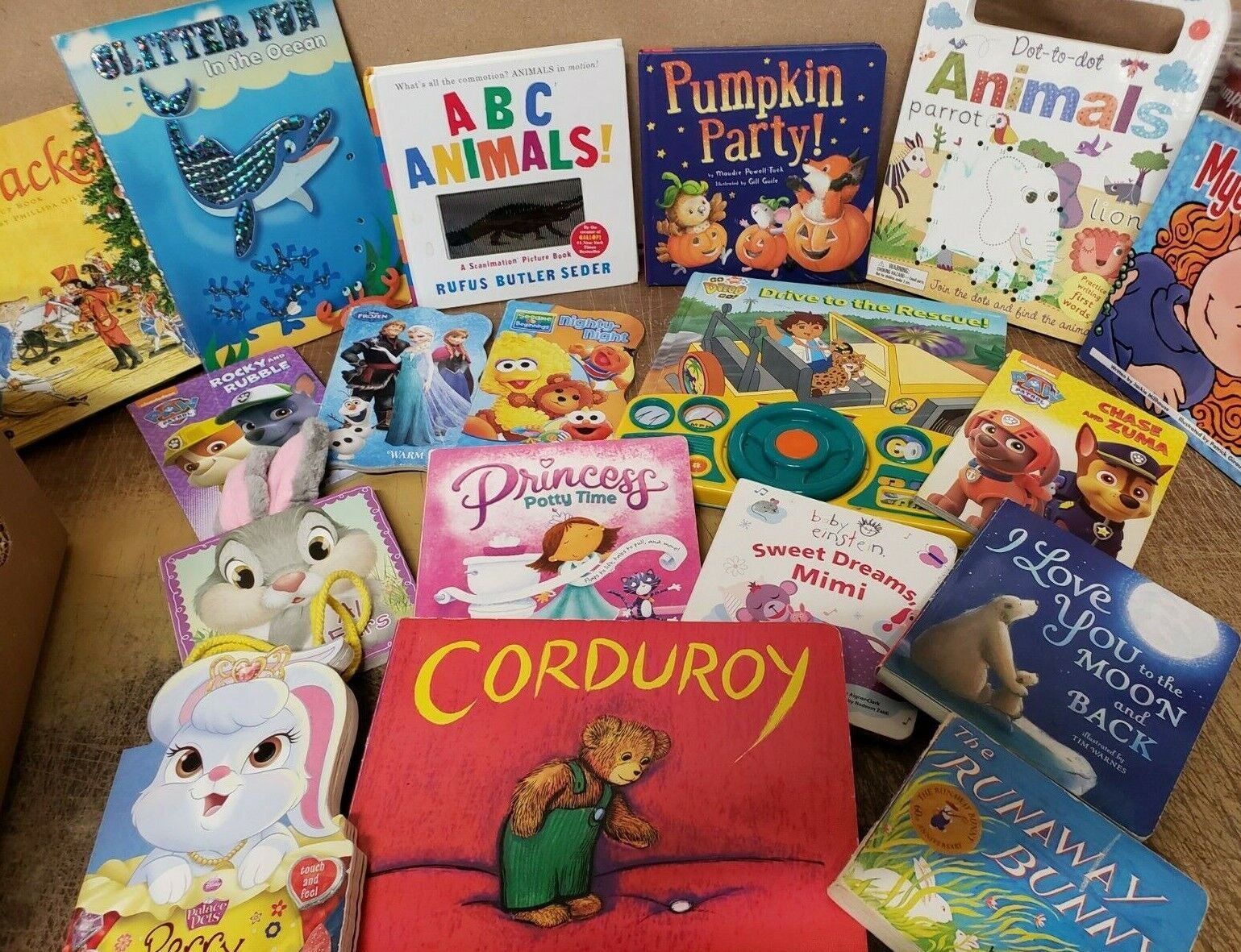 5 LBS (Pounds) Kids Children Books by Genre BOARD TODDLER CHAPTER STORYTIME SET