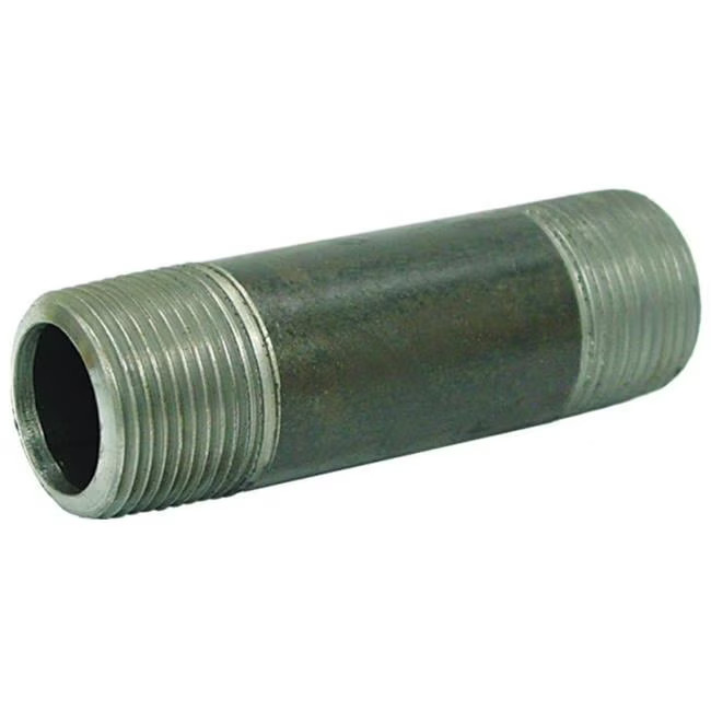 Anvil Beck 3/8 in MPT Black Steel 12 in Nipple 8700138301