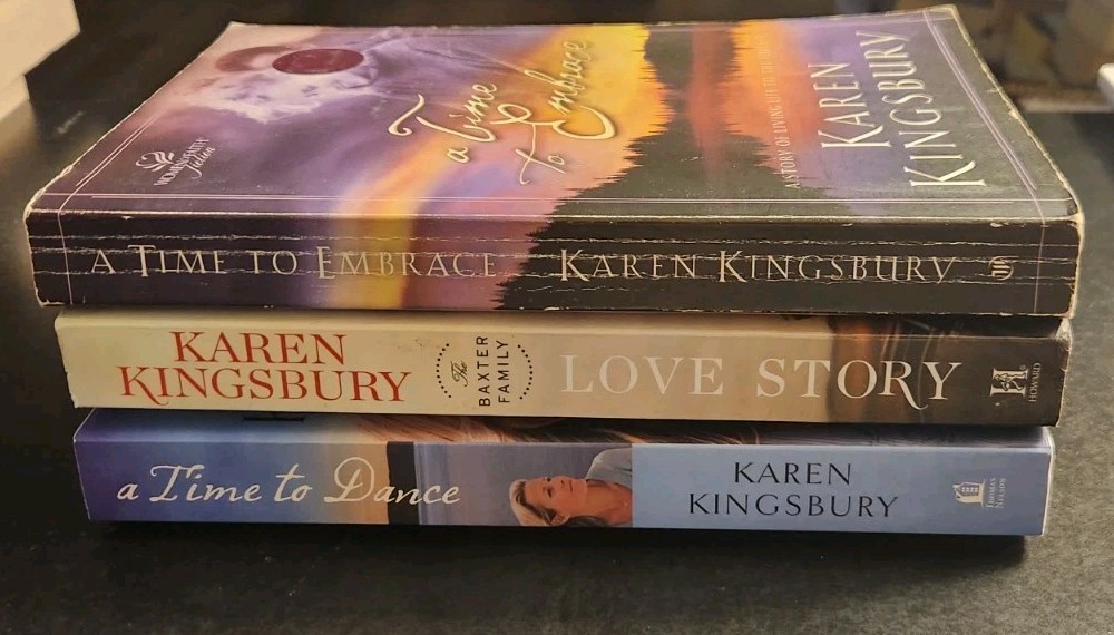 Karen Kingsbury Lot Of 3 Romance Paperback Books