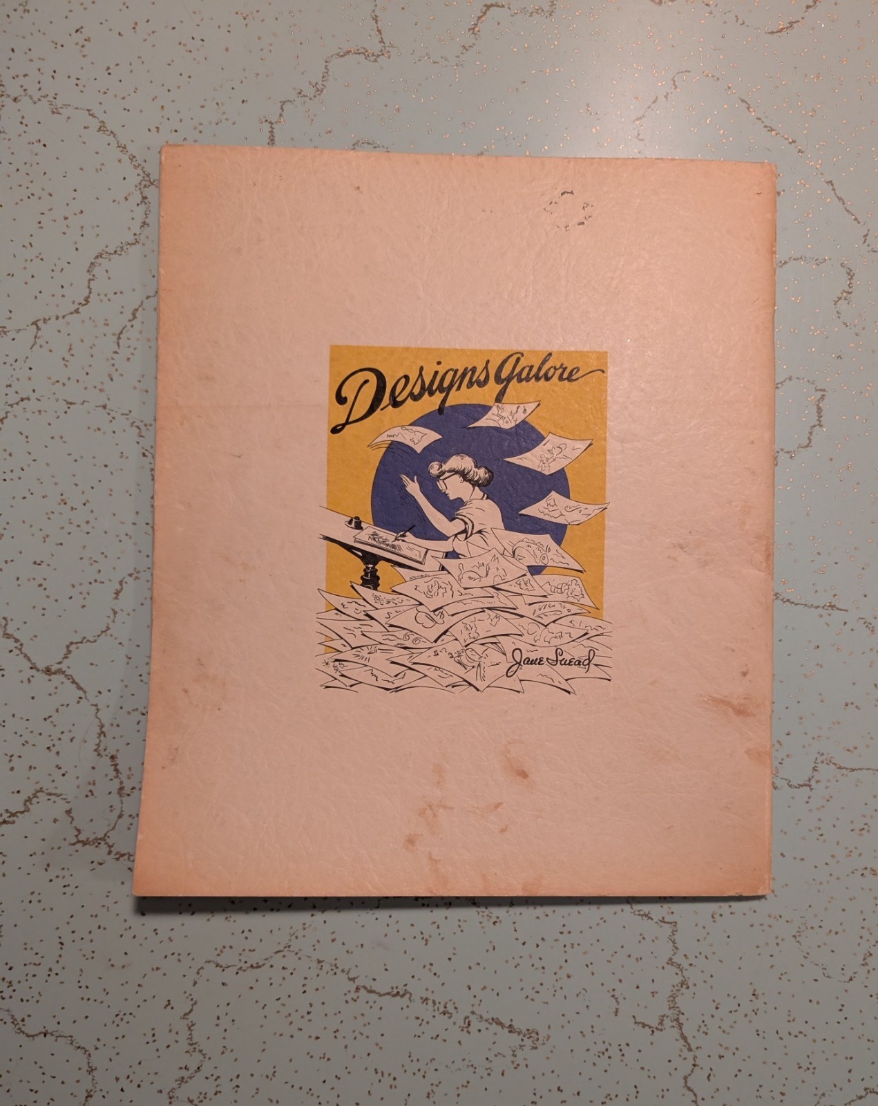 Jane Snead, Designs Galore, Vintage Arts & Crafts Book (1955) 48 Pages