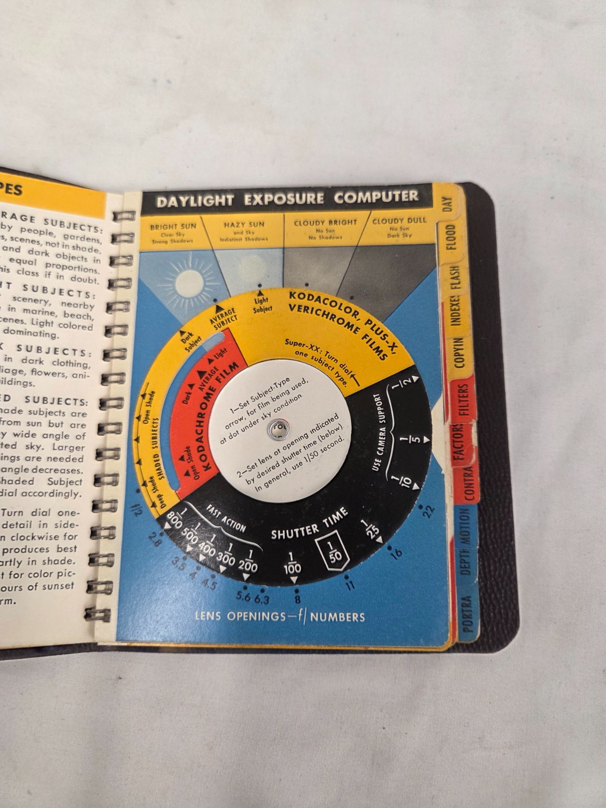 Kodak Master Photoguide 1953 Pocket Size 32 Pages Eastman Kodak Company