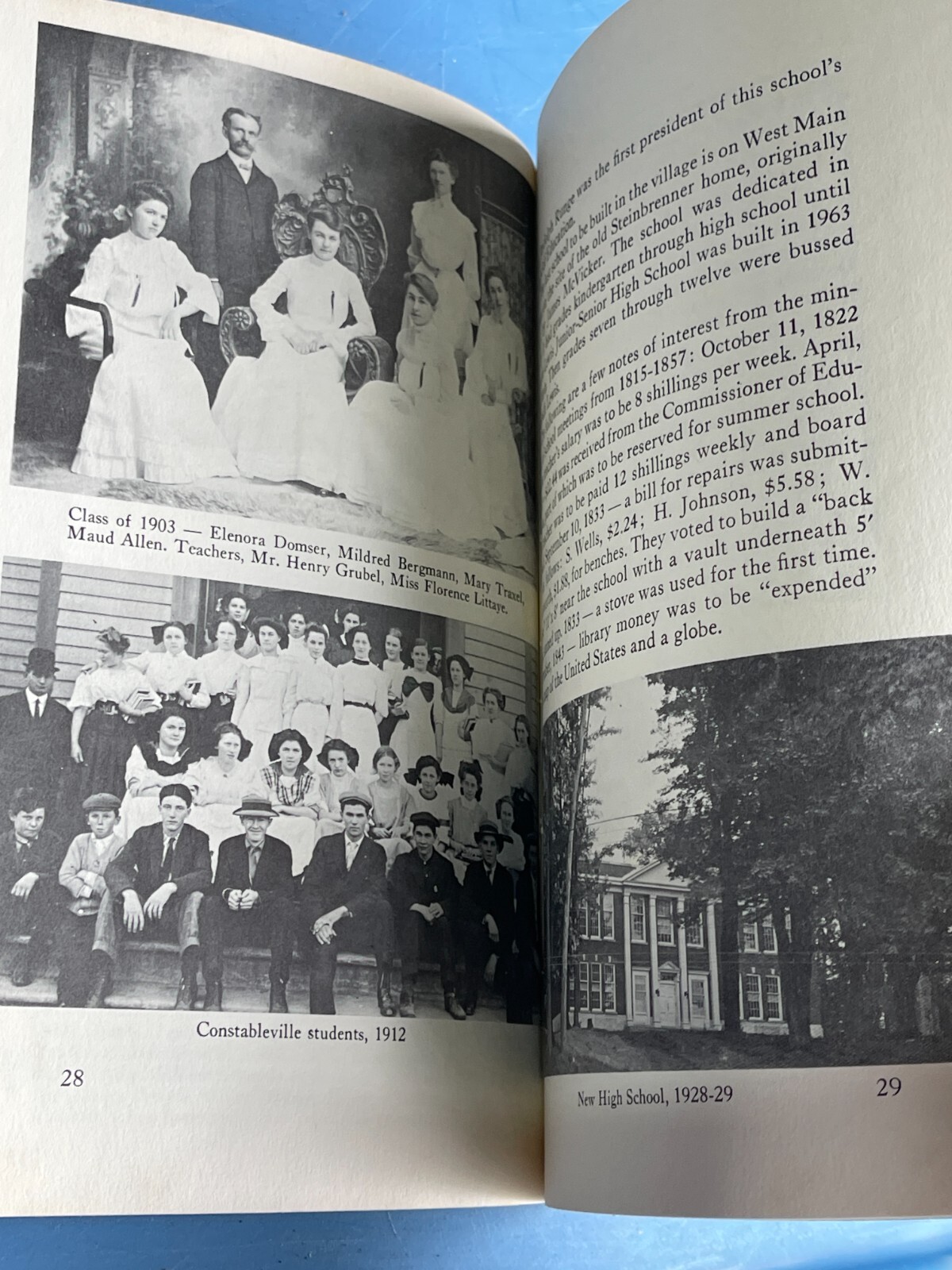 A History Of Constableville, By Mary E. Traxel, Paperback, 116 Pages NY New York