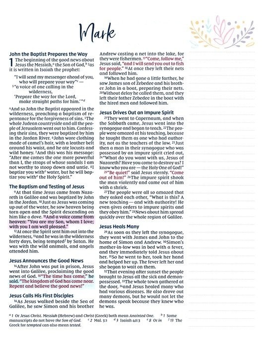 NIV Radiant Virtues Bible: A Beautiful Word Collection-Coloring Pages NEW IN BOX