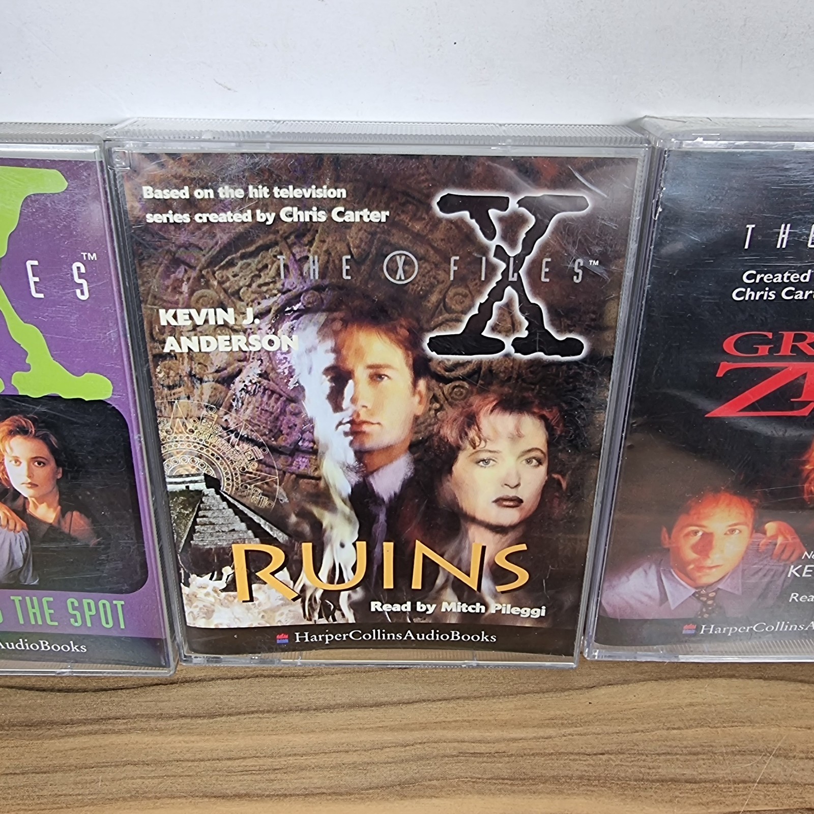 X-Files Audio Book Cassette Tape Bundle Harper Collins
