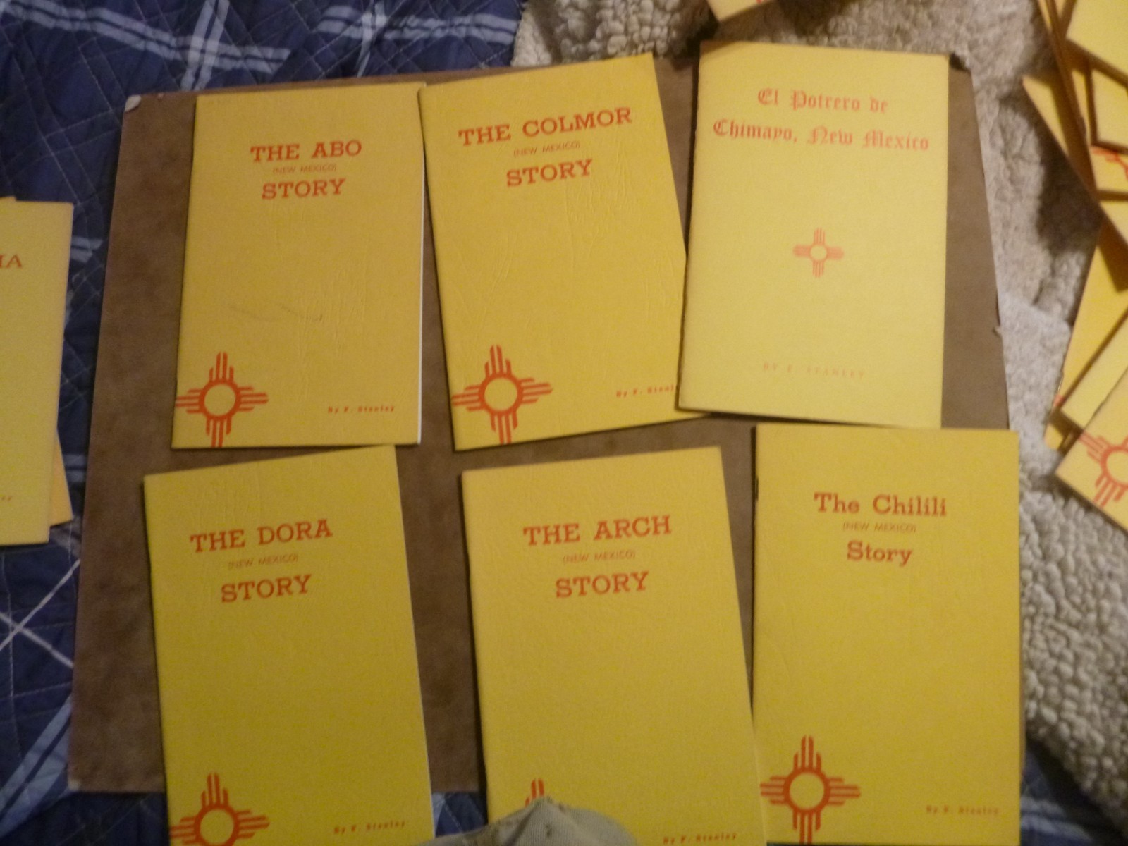 F. Stanley, New Mexico Booklets Price is per book. Abo to Wallace. 28 different