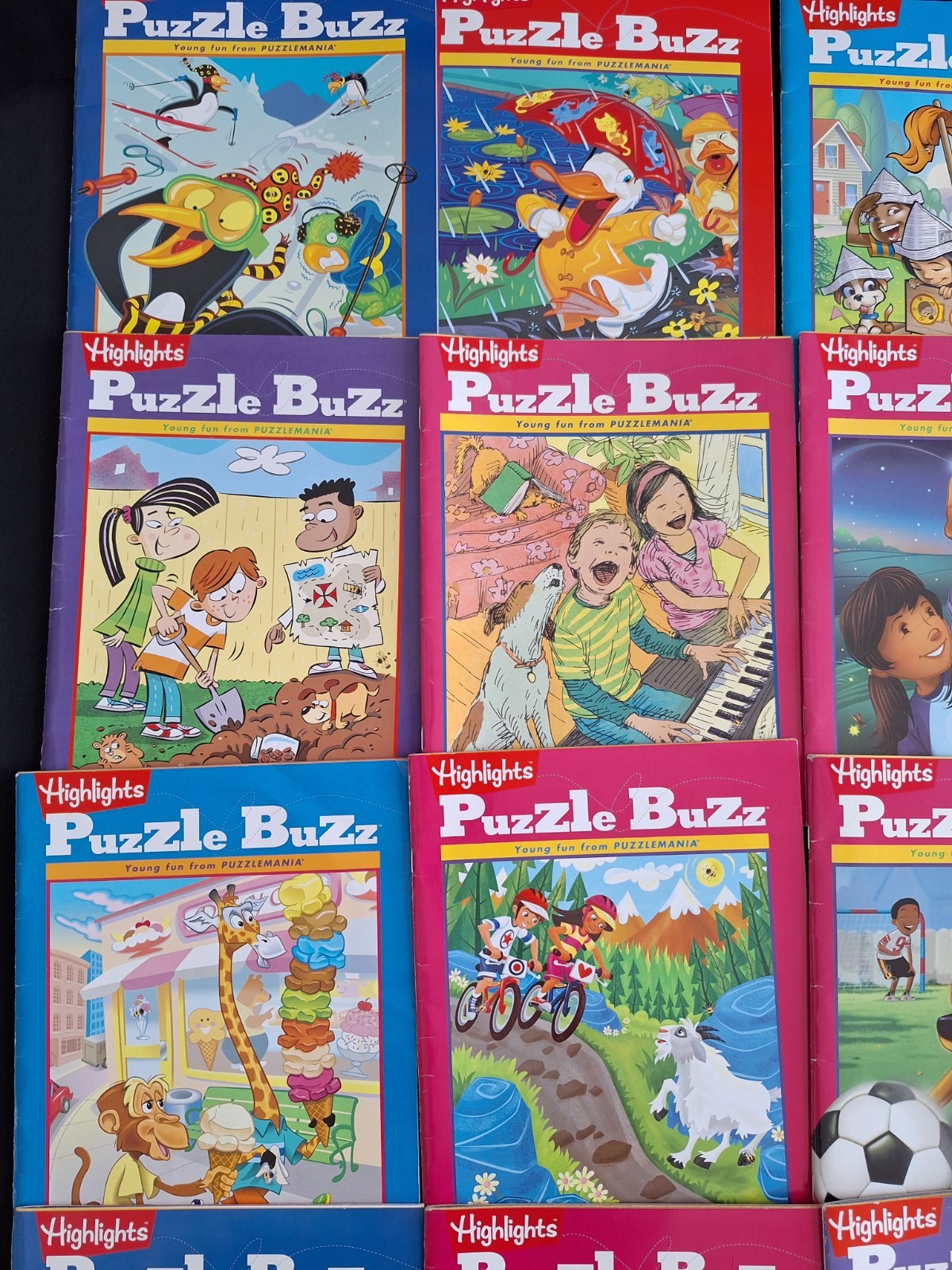 Highlights Puzzle Buzz Lot Of 20