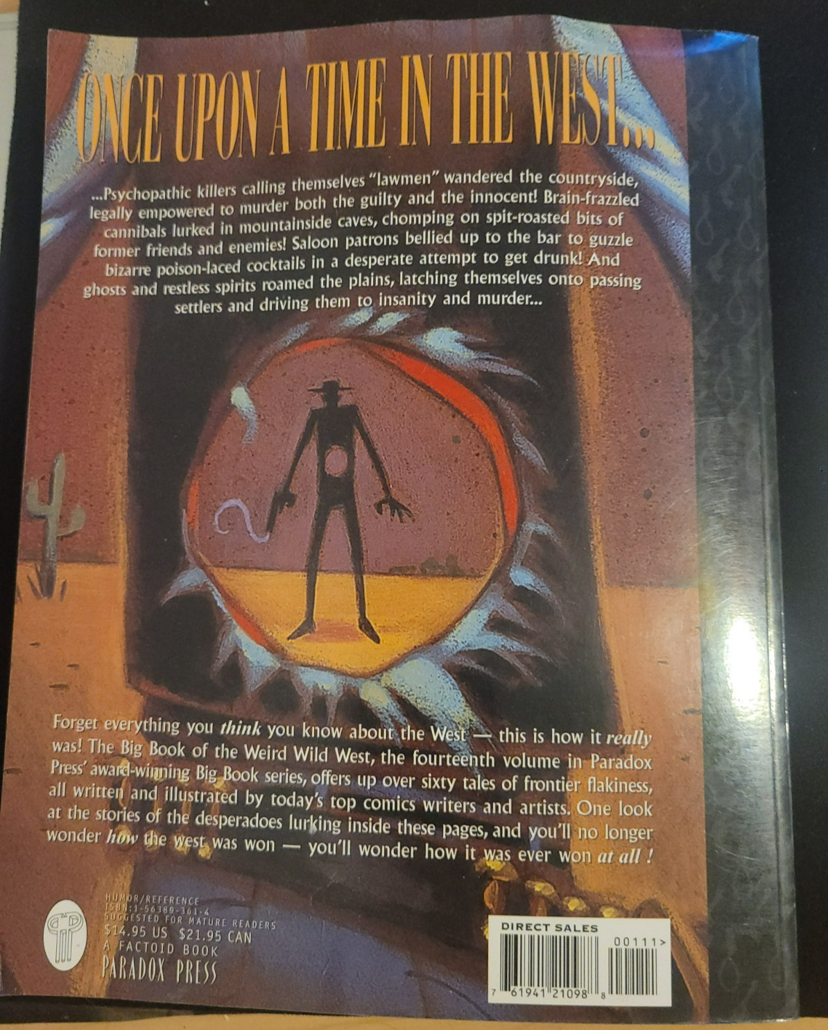 FACTOIDS BOOKS THE BIG BOOK WEIRD WILD WEST GRAPHIC NOVEL TRADE PAPERBACK – 1998