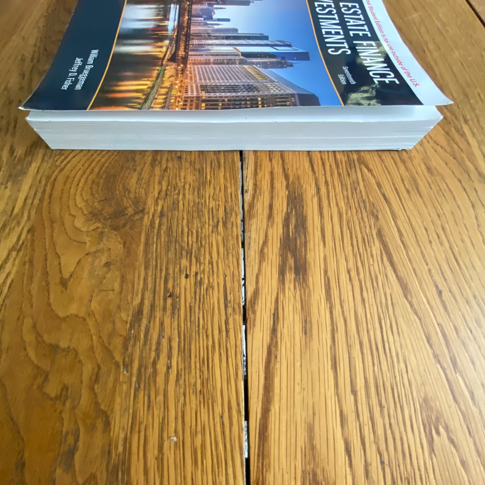 Real Estate Finance and Investments 17th Edition International Student Edition