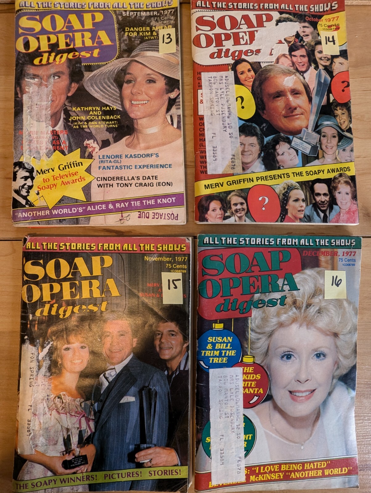 Soap Opera Digest Magazine 1979 1980 1981 Vintage