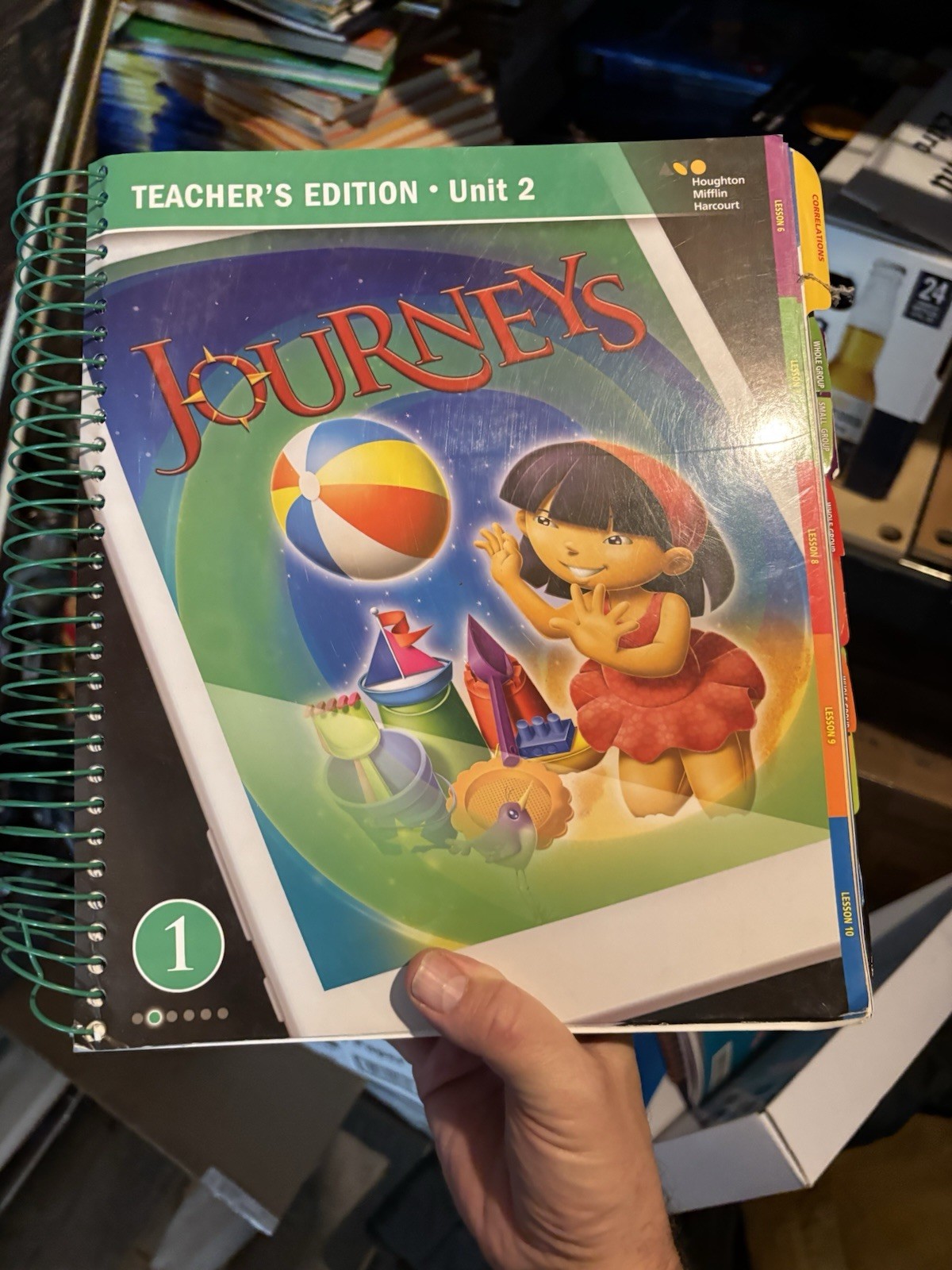 2017 Journeys Houghton Mifflin Grade 1 Teacher’s Edition Units 1-6