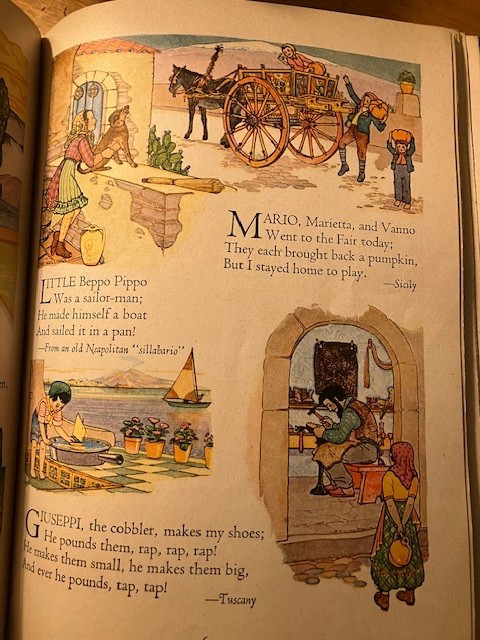 My Book House 1947 Olive B. Miller, Mixed Set #’s 1, 3, 4 ,5, 6, 7, 10, 11, 12