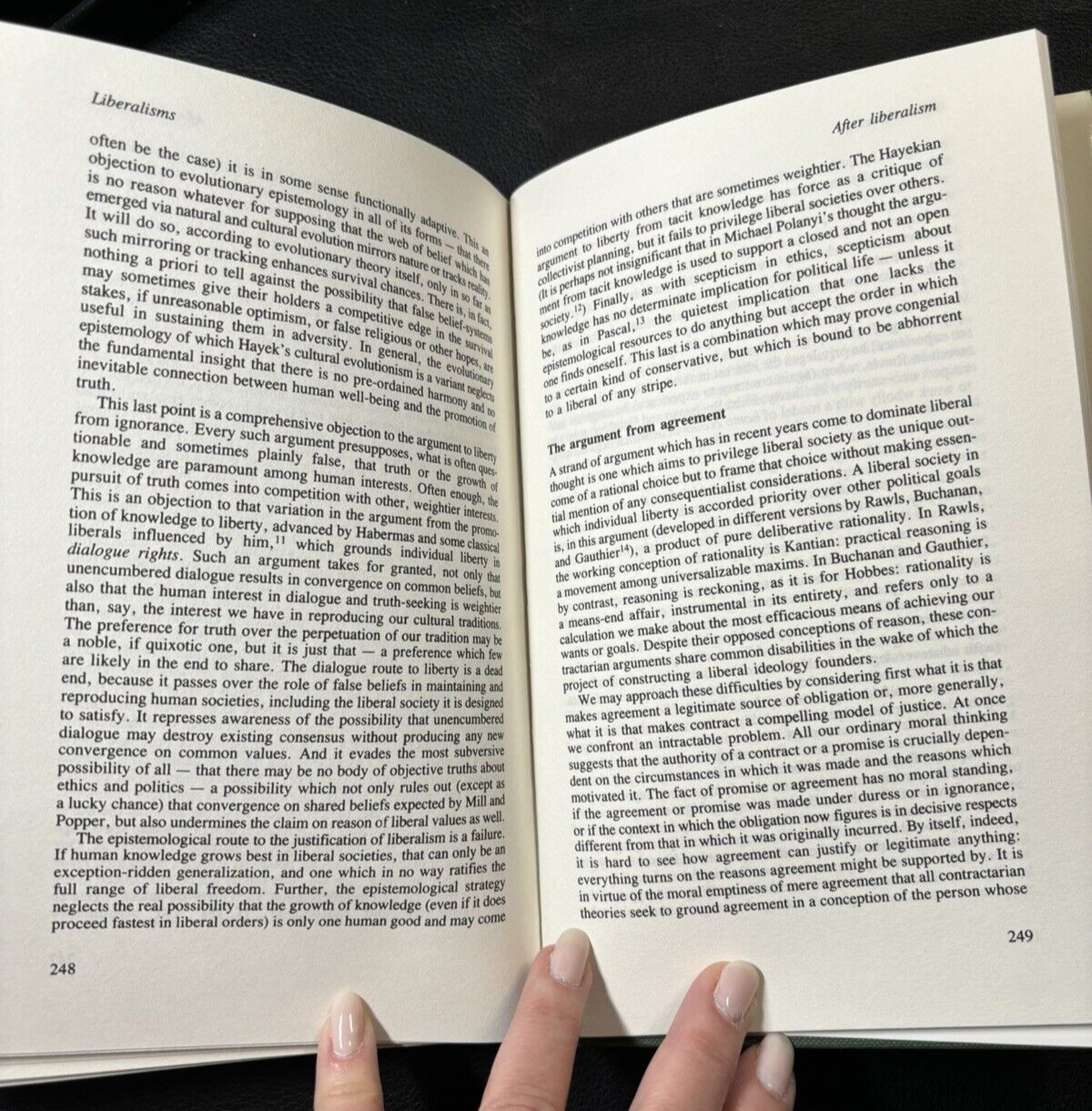 Liberalisms: Essays in Political Philosophy, Gray, John