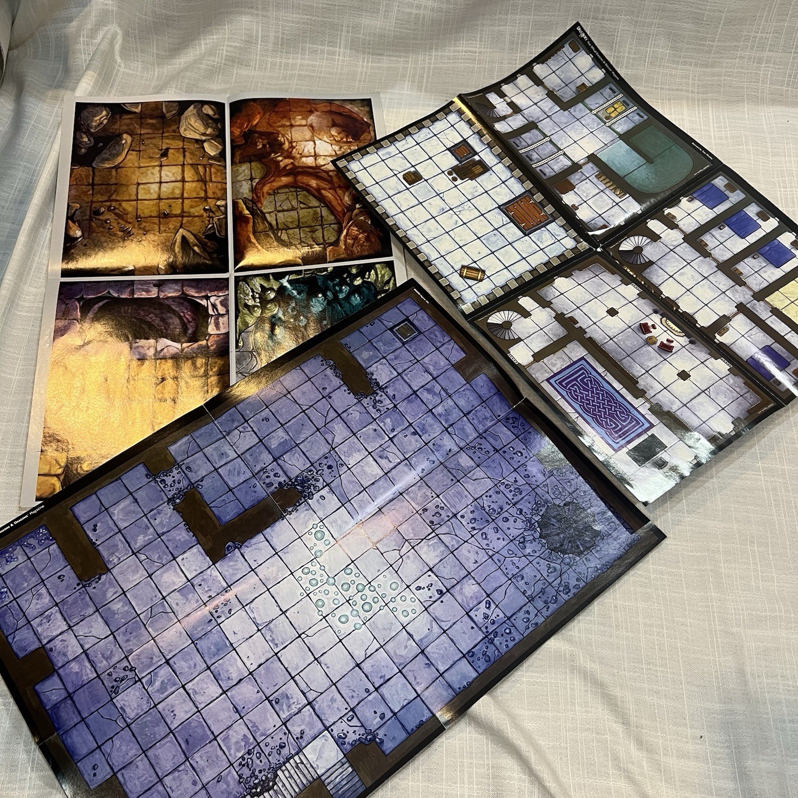 Dragon Dungeon Magazine 18 Piece LOT D&D RPG Wizards 2000s + Various Map Inserts