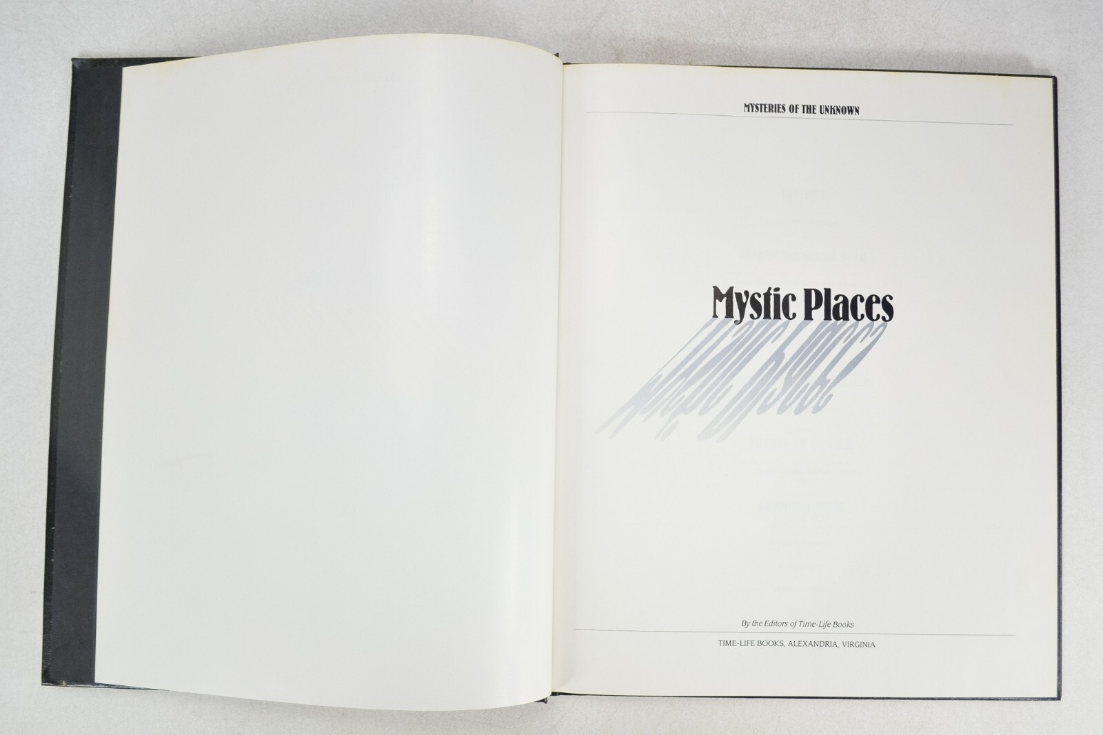 “Mystic Places” Mysteries of the Unknown Time Life Hardcover Vintage Illustrated