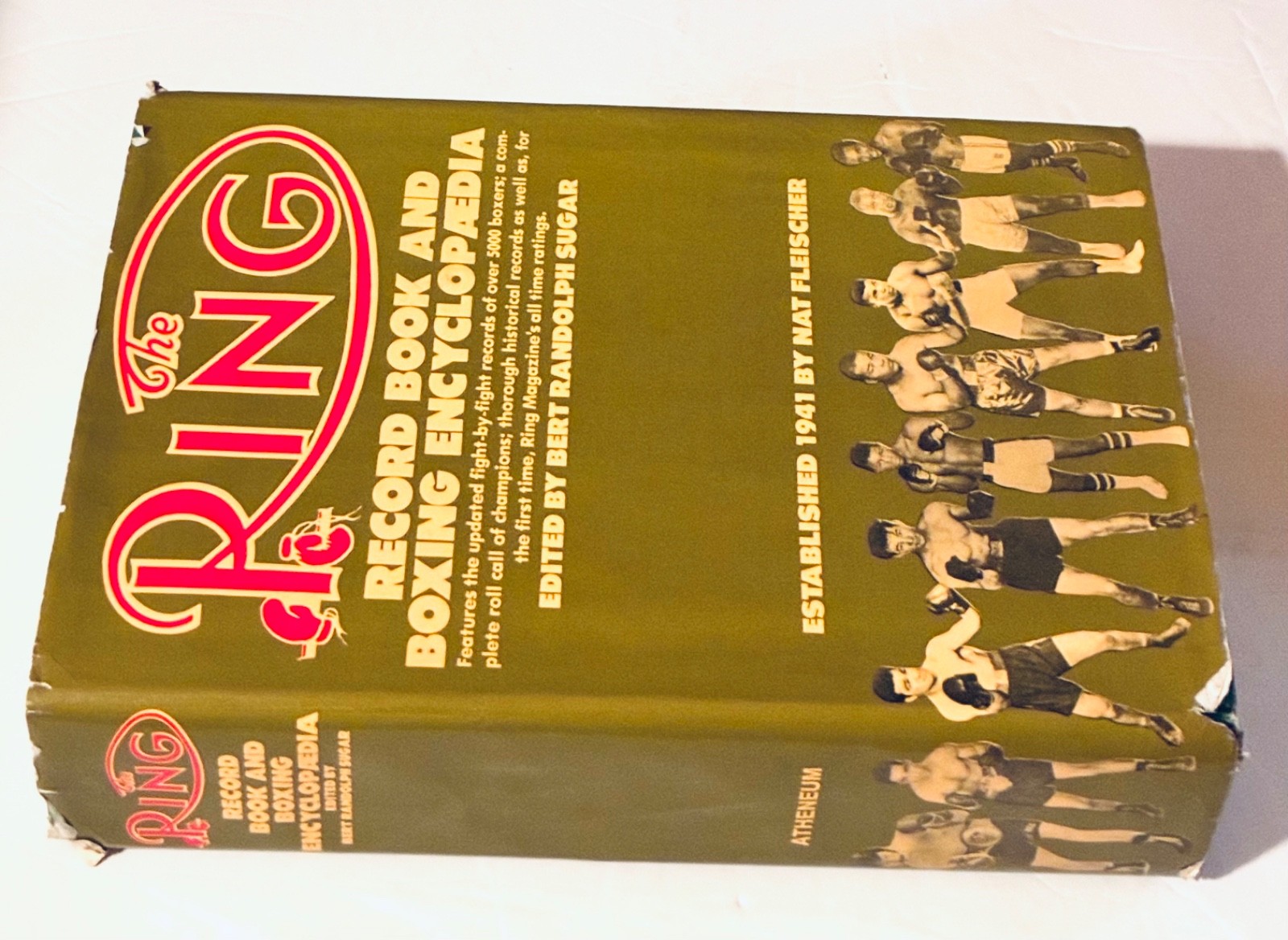 The RING Record Book and Boxing Encyclopedia 1981 hardcover w dj