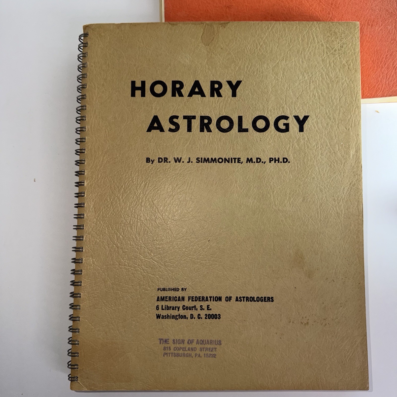 360 degrees of the Zodiac American Federation Of Astrologers Lot Of 3 Transits