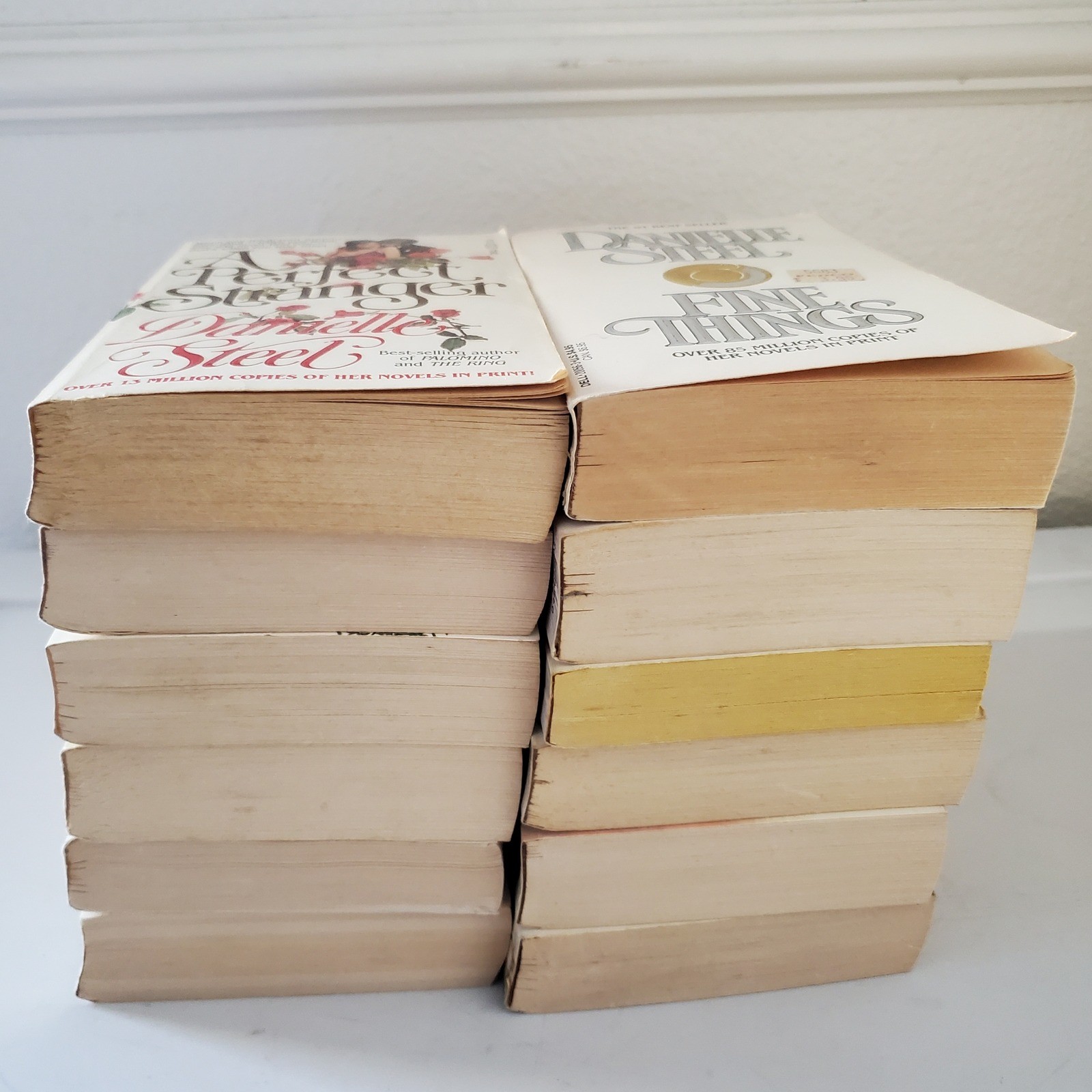 Danielle Steel Vintage Paperback Book Lot of 12 Romance Novels Dell Pocket Books