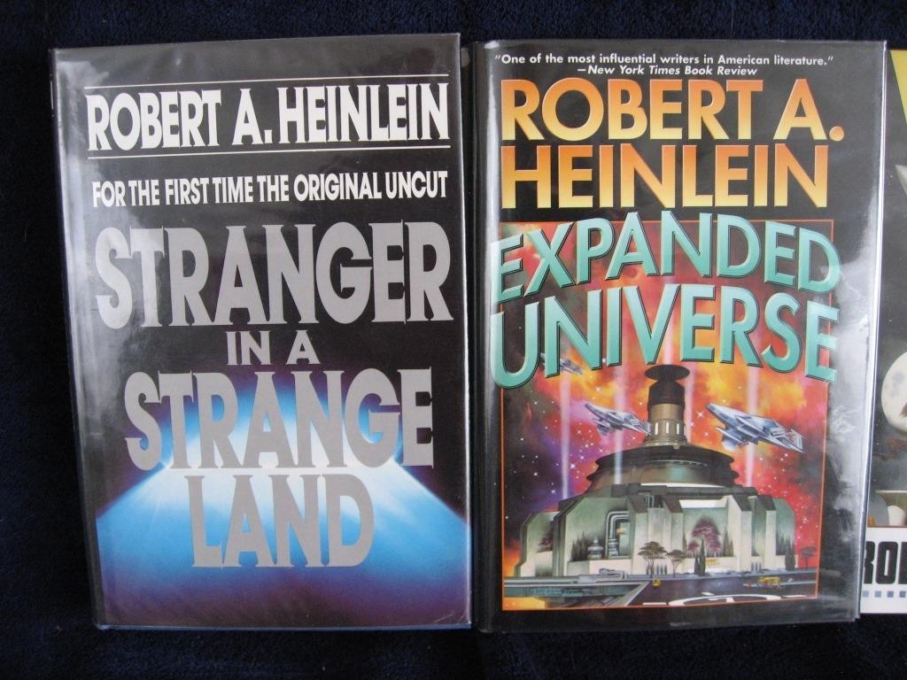 Robert Heinlein Hardcover Lot of 8
